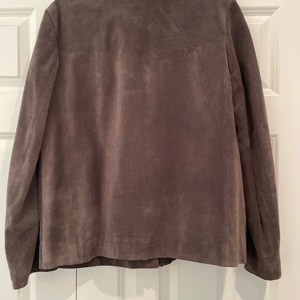 Banana Republic Women's Suede Jacket - Picture 2 of 2